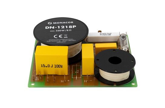 DN-1218P 2-Way Speaker Crossover 3,000 Hz w/Tweeter protection Assembled crossover