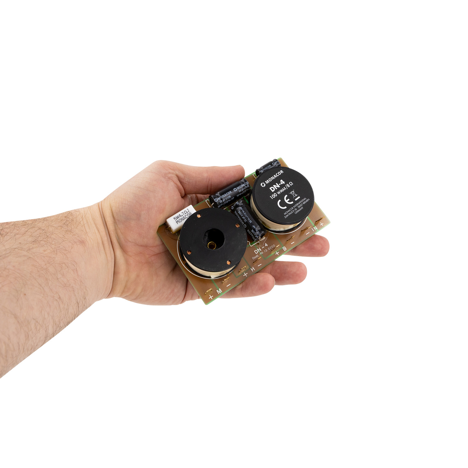 DN-4 3-Wege-Lautsprecher-Frequenzweiche 650/6.000 Hz Montierte Frequenzweich