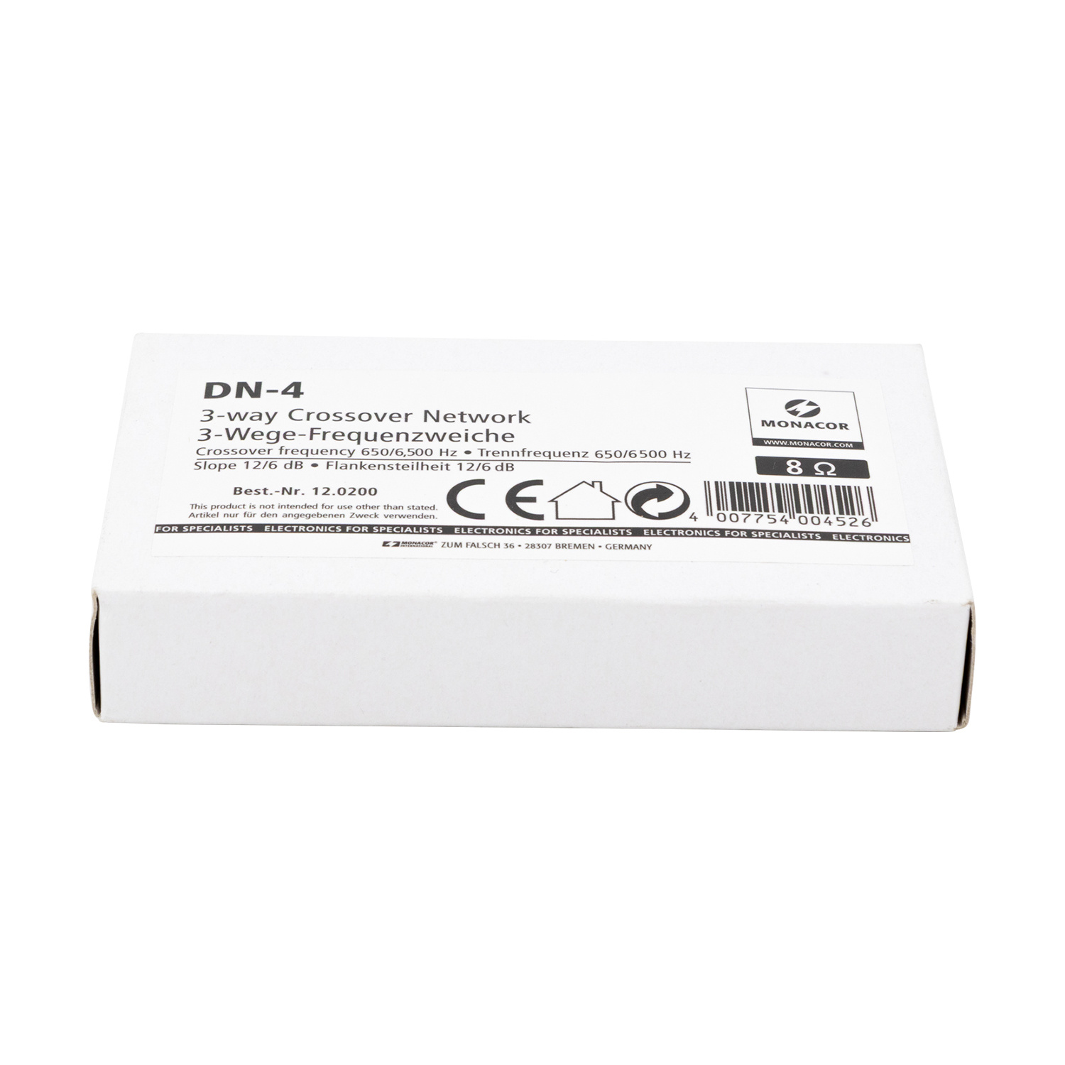 DN-4 3-Way Speaker Crossover 650/6,000 Hz Geassembleerde crossover