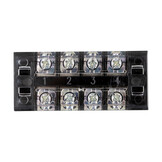 4 Pole Barrier Terminal Strip with Plastic Cover