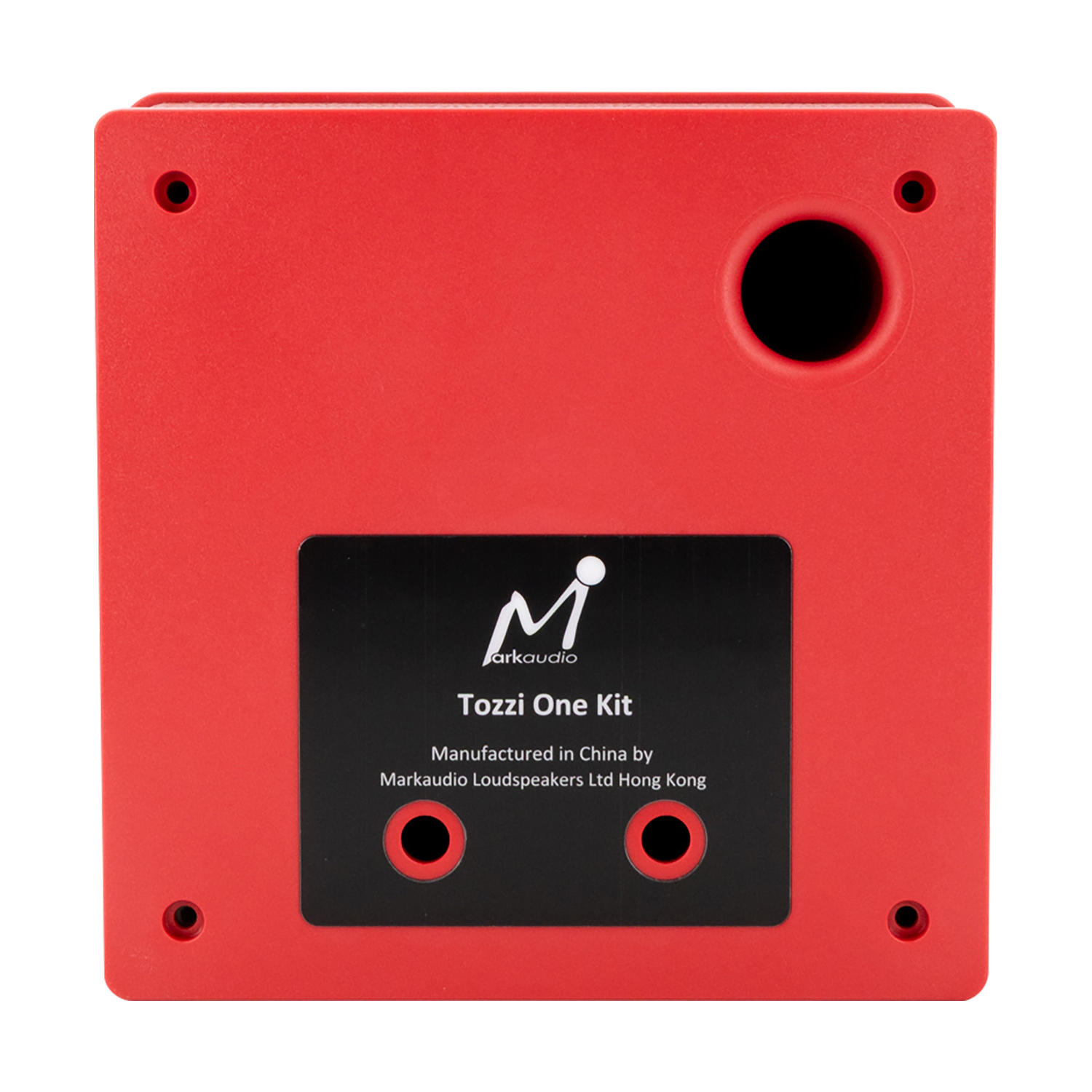 Tozzi One Kit Red  DIY Kit Components and Cabinet