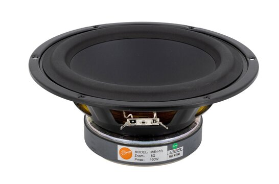 Swan M8N-1B 8" Damped Aluminum/Magnesium Cone Woofer