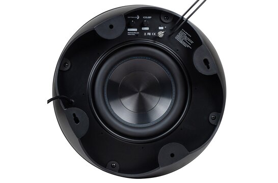 Powered Outdoor Wireless 160 Watt Bluetooth Subwoofer with Amplified Stereo Outputs