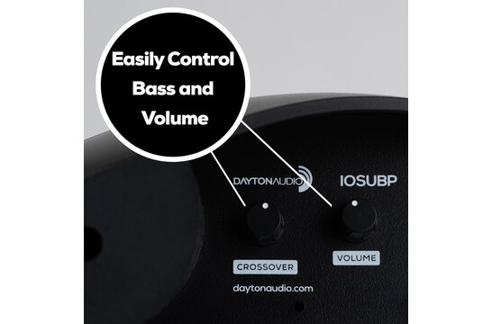 Powered Outdoor Wireless 160 Watt Bluetooth Subwoofer with Amplified Stereo Outputs