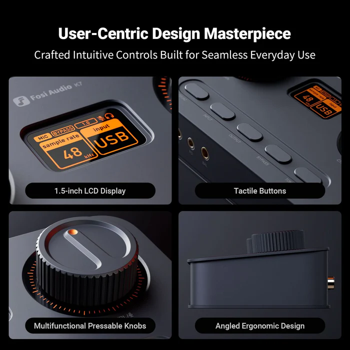K7 Desktop DAC Headphone Amplifier