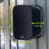 IO65XP Bluetooth 80 Watt Outdoor Installation Speakers Black