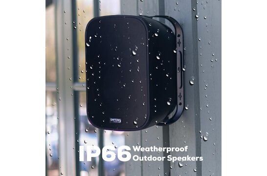 IO65XP Bluetooth 80 Watt Outdoor Installation Speakers Black