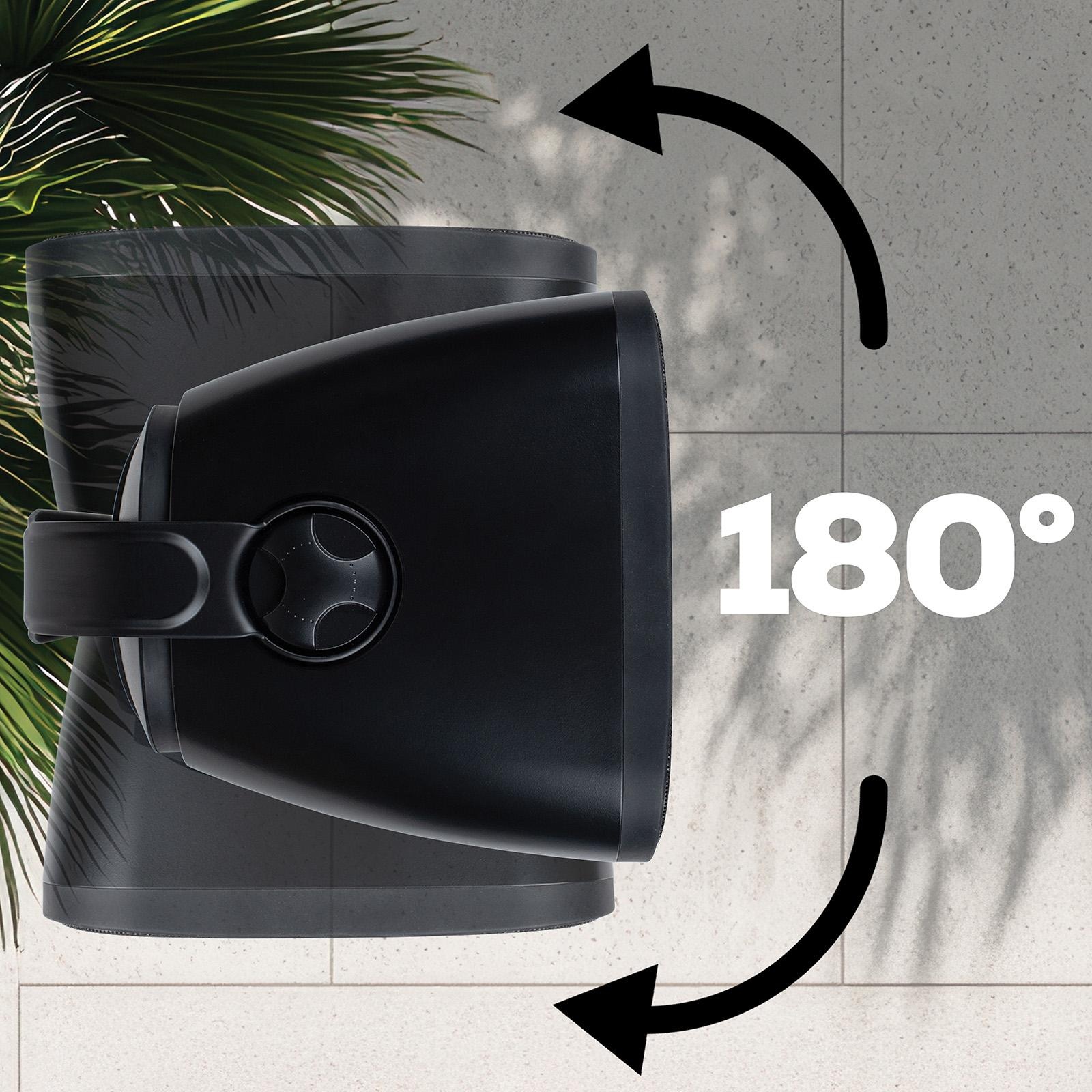 IO65XP Bluetooth 80 Watt Outdoor Installation Speakers Black