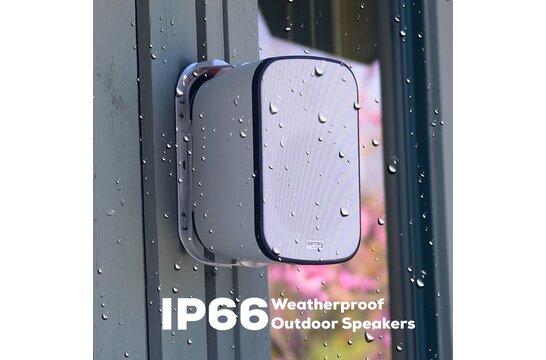 IO65XP Bluetooth 80 Watt Outdoor Installation Speakers White