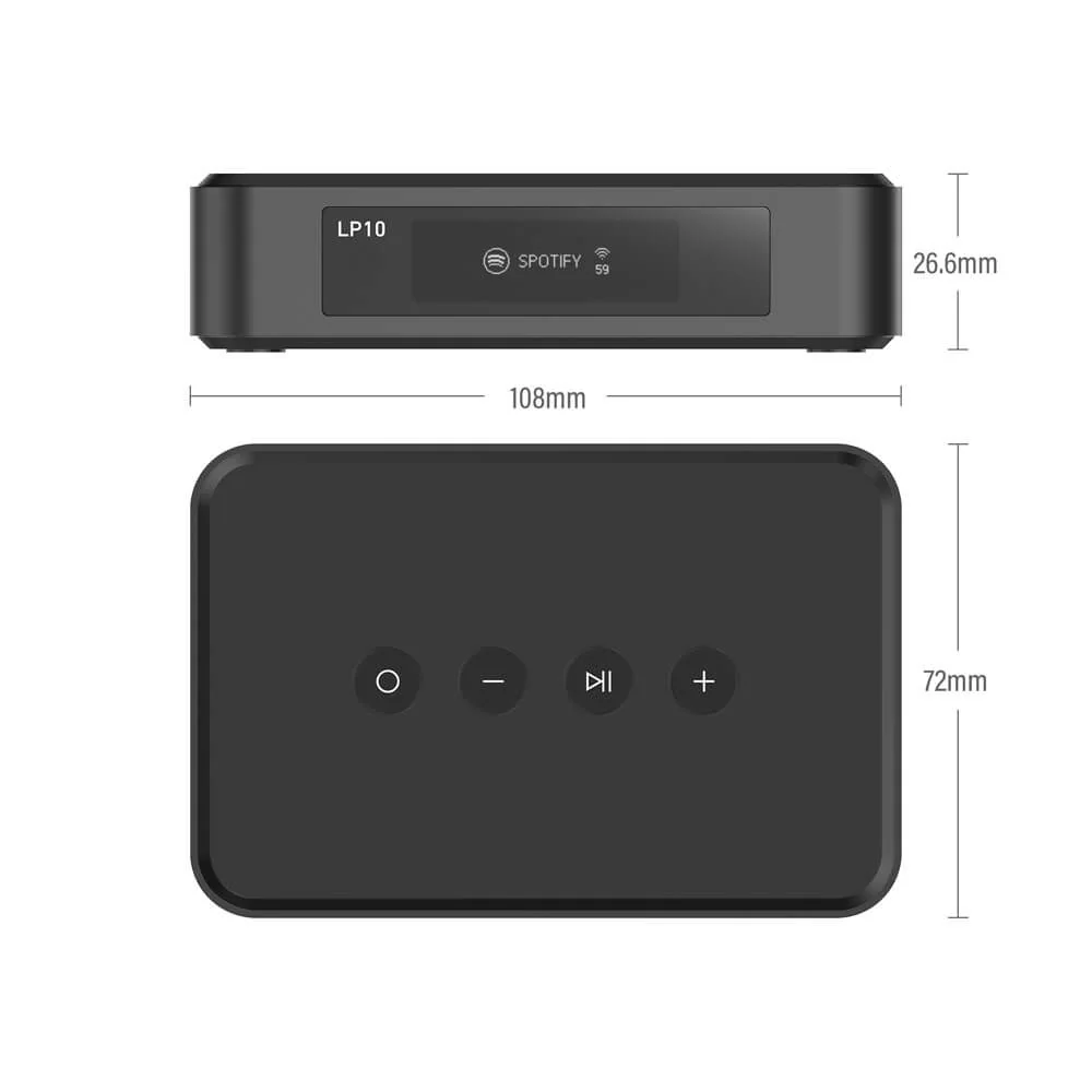 LP10 AirPlay 2 and Google Cast Music Streamer