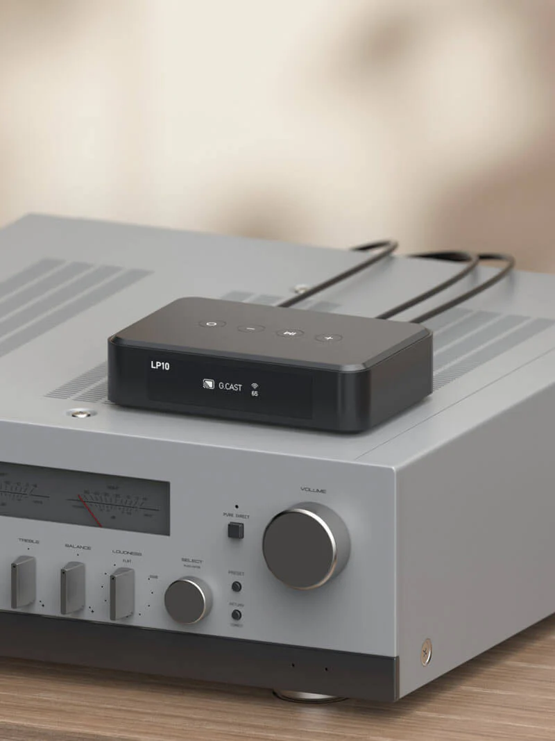LP10 AirPlay and Google Cast Music Streamer
