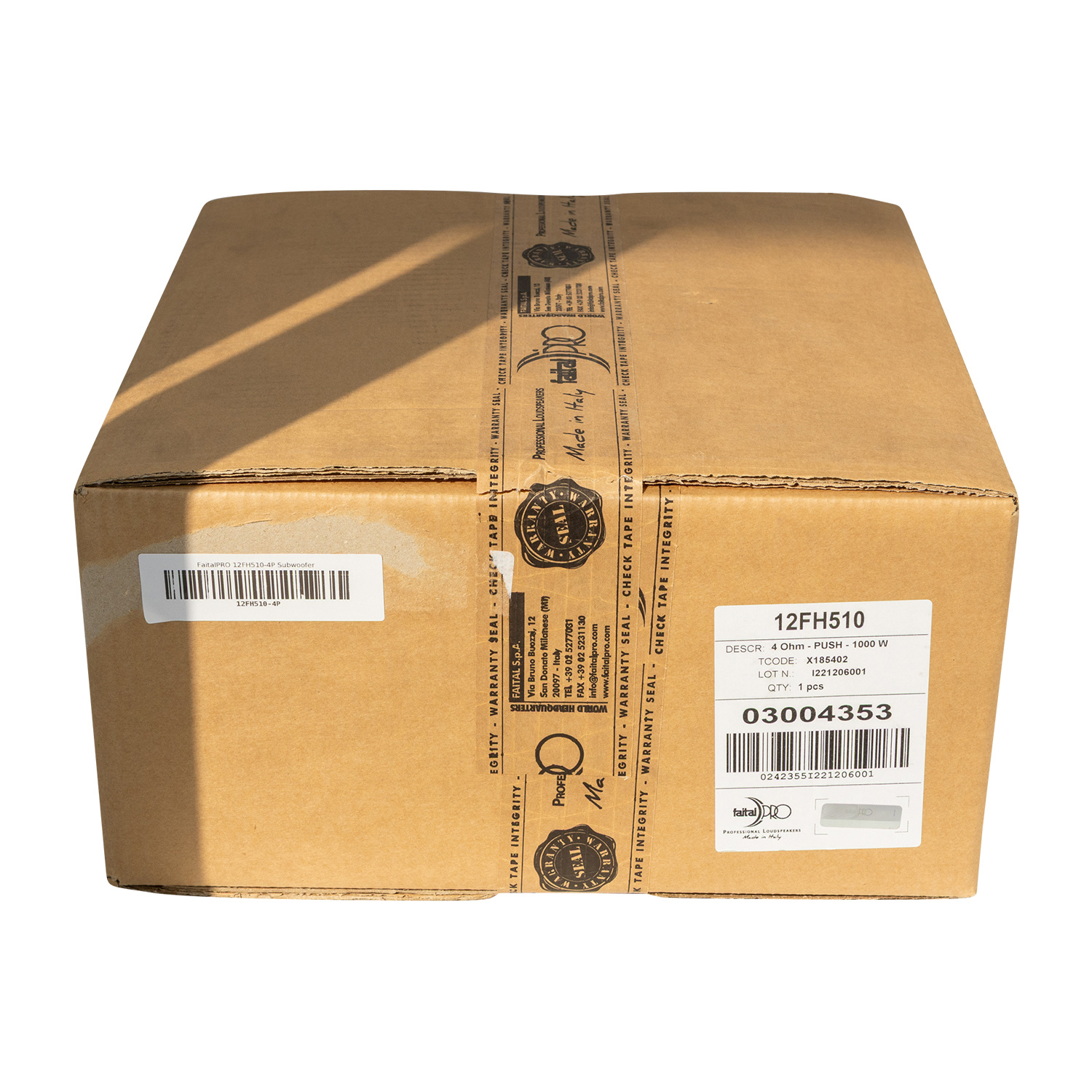 12FH510-4P 12" Tieftöner 4 Ohm