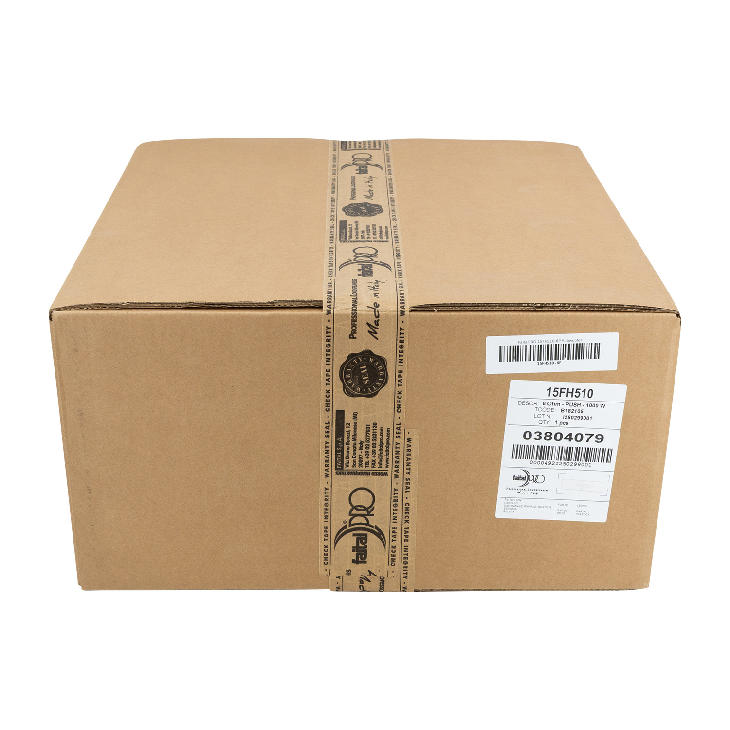 15FH510-8P 15" Subwoofer 8 Ohm