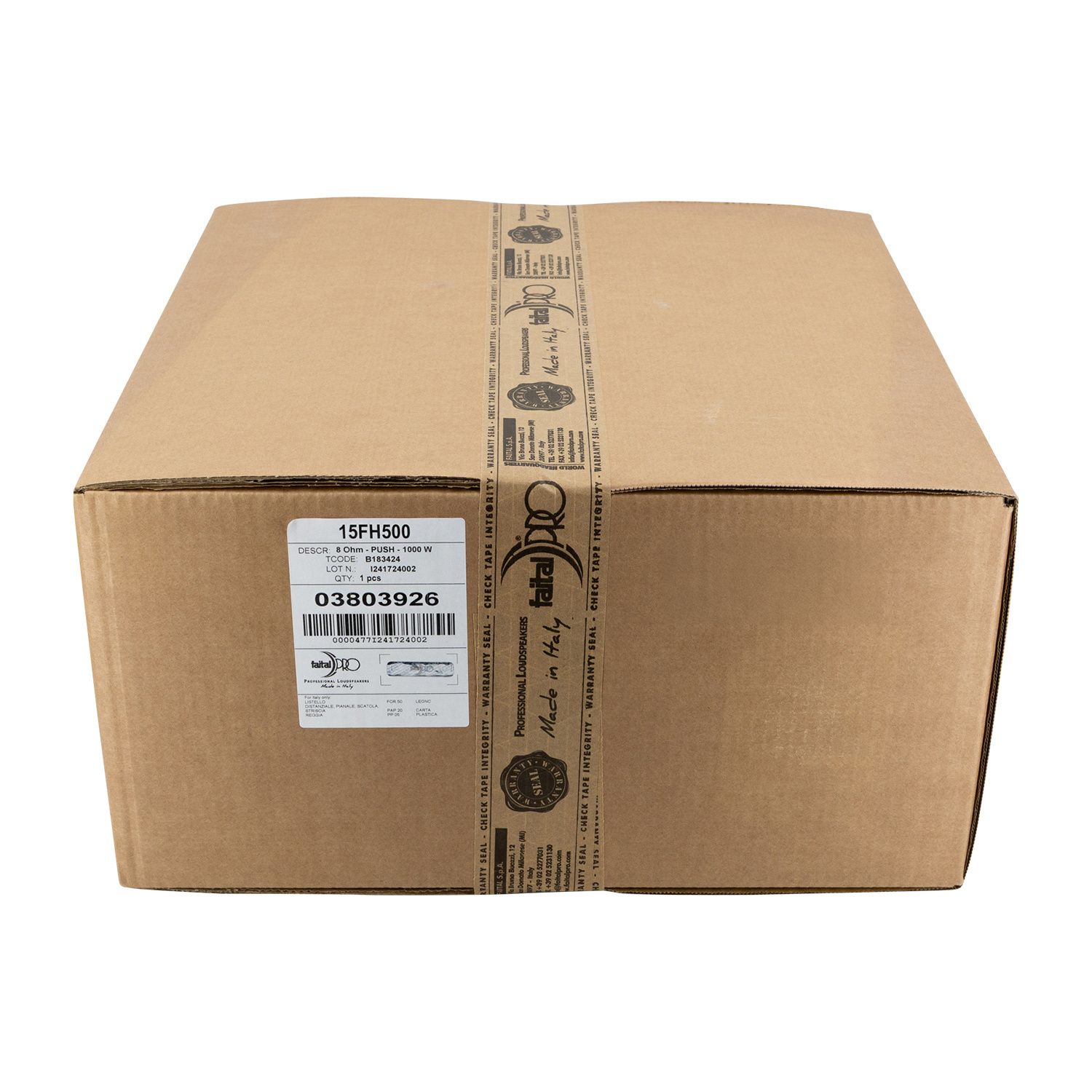 15FH500-8P 15" Tieftöner 8 Ohm