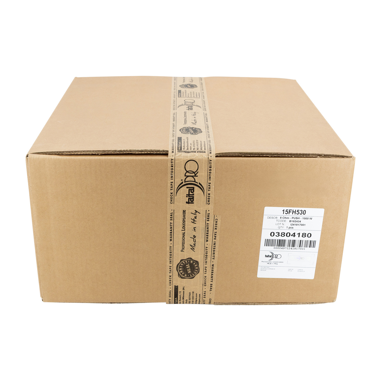 15FH530-8P 15" Subwoofer 8 Ohm