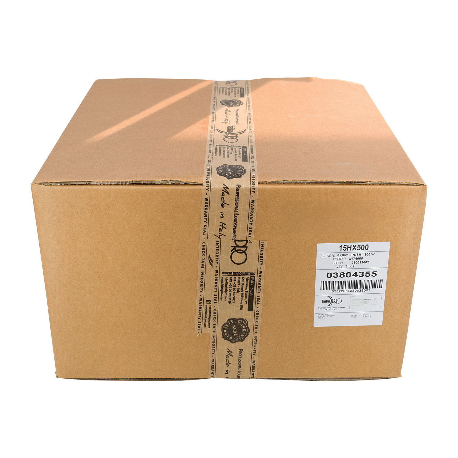 15HX500-8P 15" Coaxial Woofer 8 Ohm