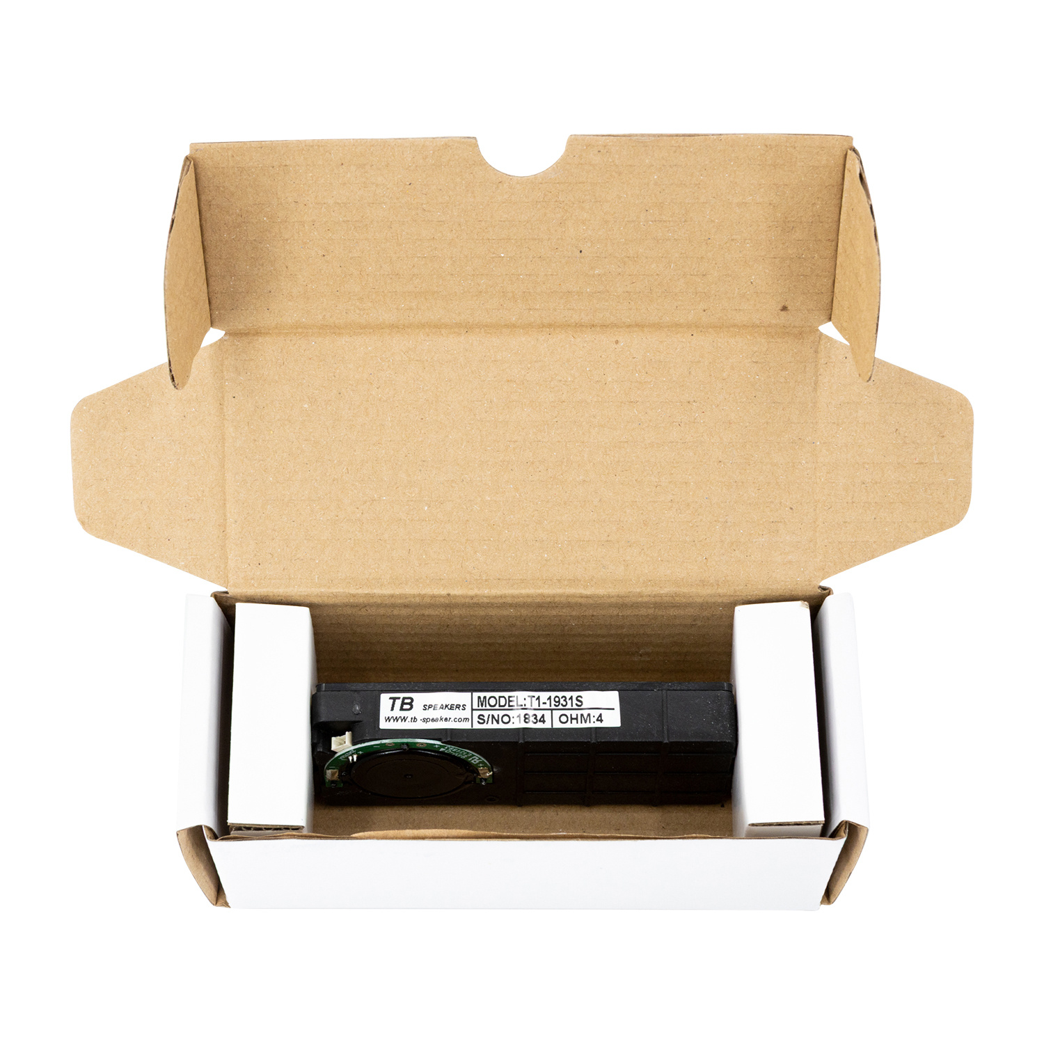 T1-1931S Speaker Module | 89 x 36,5 mm | 1" PP. rectangle full range module