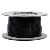 006-0045 Black Stranded Silver Plated Cable PFTE Insulation 1,3 mm² OFC - 1 meter