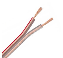 006-0110 Transparent Stranded Speaker Wire
