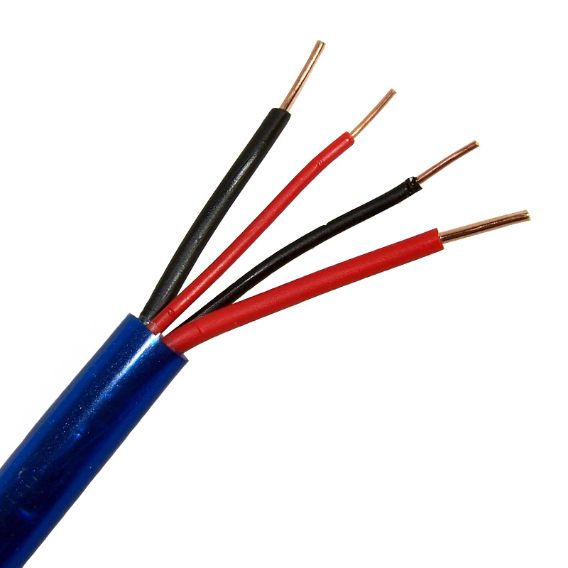 006-0085 Black/Red Solid Core Cable 2 x 1,0mm2 + 2 x 0,5mm2