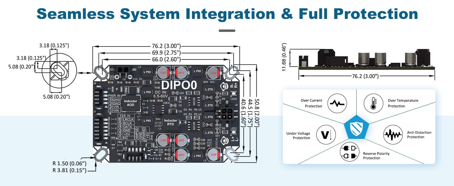 AA-AB32259 Pure Digital Audio Amplifier Board - DIPO0