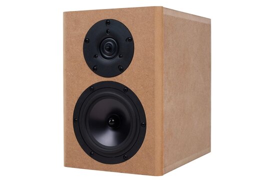 Shadzi T3S Compact 2-Way Bookshelf Speaker Kit with Knock-Down Enclosure