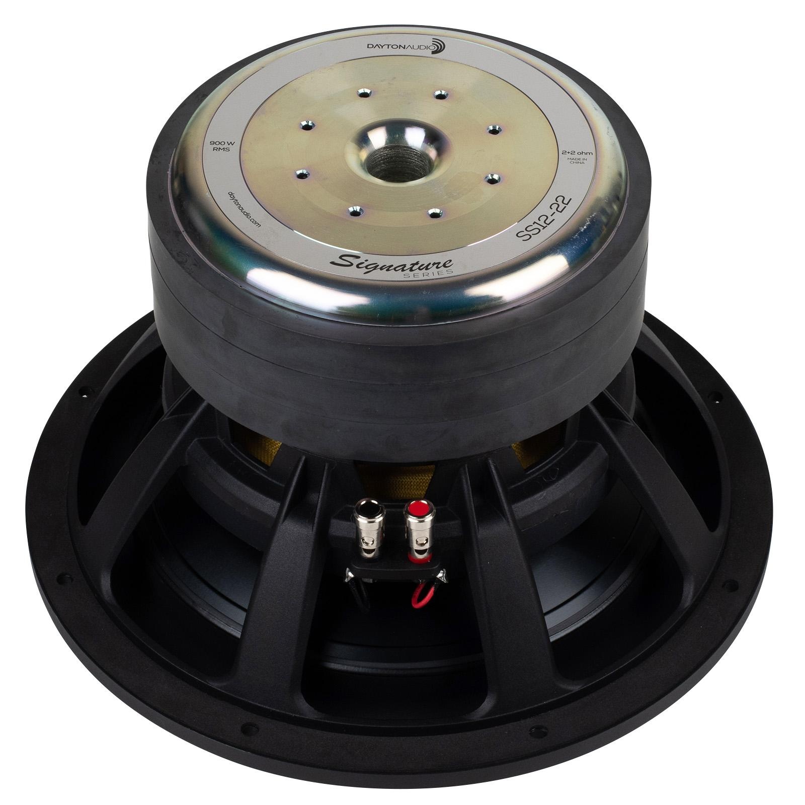 SS12-22 Signature Series 12" DVC Subwoofer 2 ohms Per Coil
