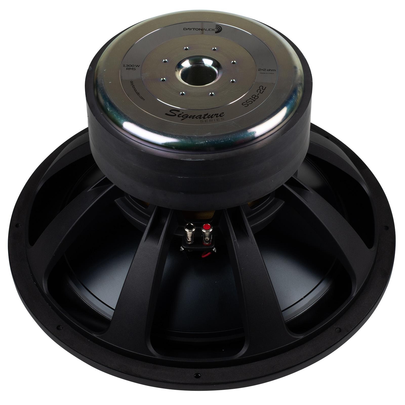 SS18-22 Signature Series 18" DVC Tieftöner 2 ohms Per Coil