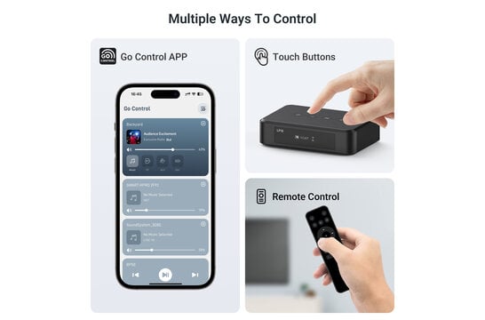 LP10 AirPlay and Google Cast Music Streamer