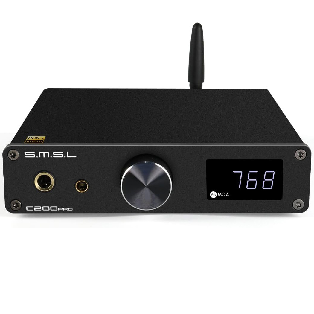 C200 Pro Headphone Amplifier and Hi-Res DAC ES9039Q2M