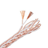 11 AWG OFC Audiophile-Grade 16 Core Interlaced Braded Speaker Wire per meter