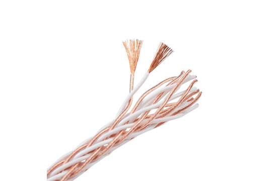 11 AWG OFC Audiophile-Grade 16 Core Interlaced Braded Speaker Wire per meter