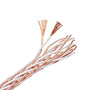 11 AWG OFC Audiophile-Grade 16 Core Interlaced Braded Speaker Wire per meter