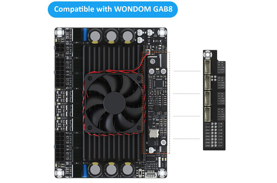AA-AA11479 8CH Analog Input Daughter Board GAB8/KAB9 for Multi-Speaker system