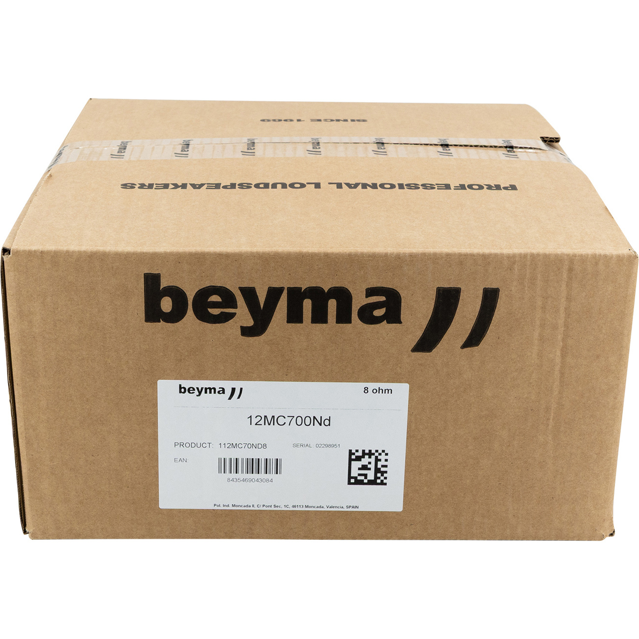 12MC700Nd Bass-midwoofer