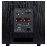 CS1200 12" 200W Aktiv Subwoofer Schwarz