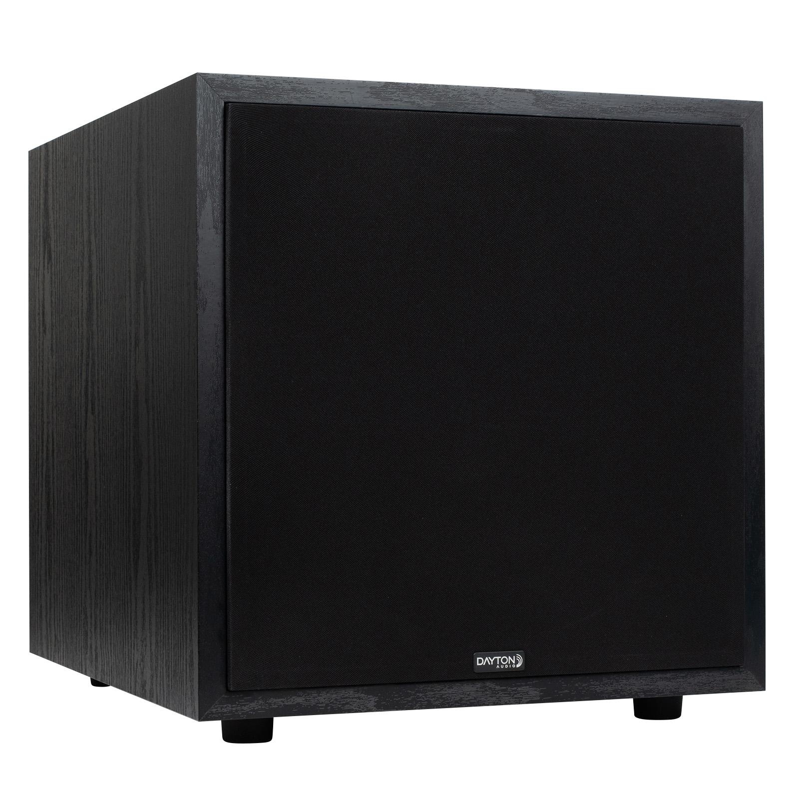 CS1200 12" 200W Powered Subwoofer Black