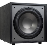 CS1200 12" 200W Powered Subwoofer Black