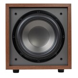 CS1000 10" 180W Powered Subwoofer Wood