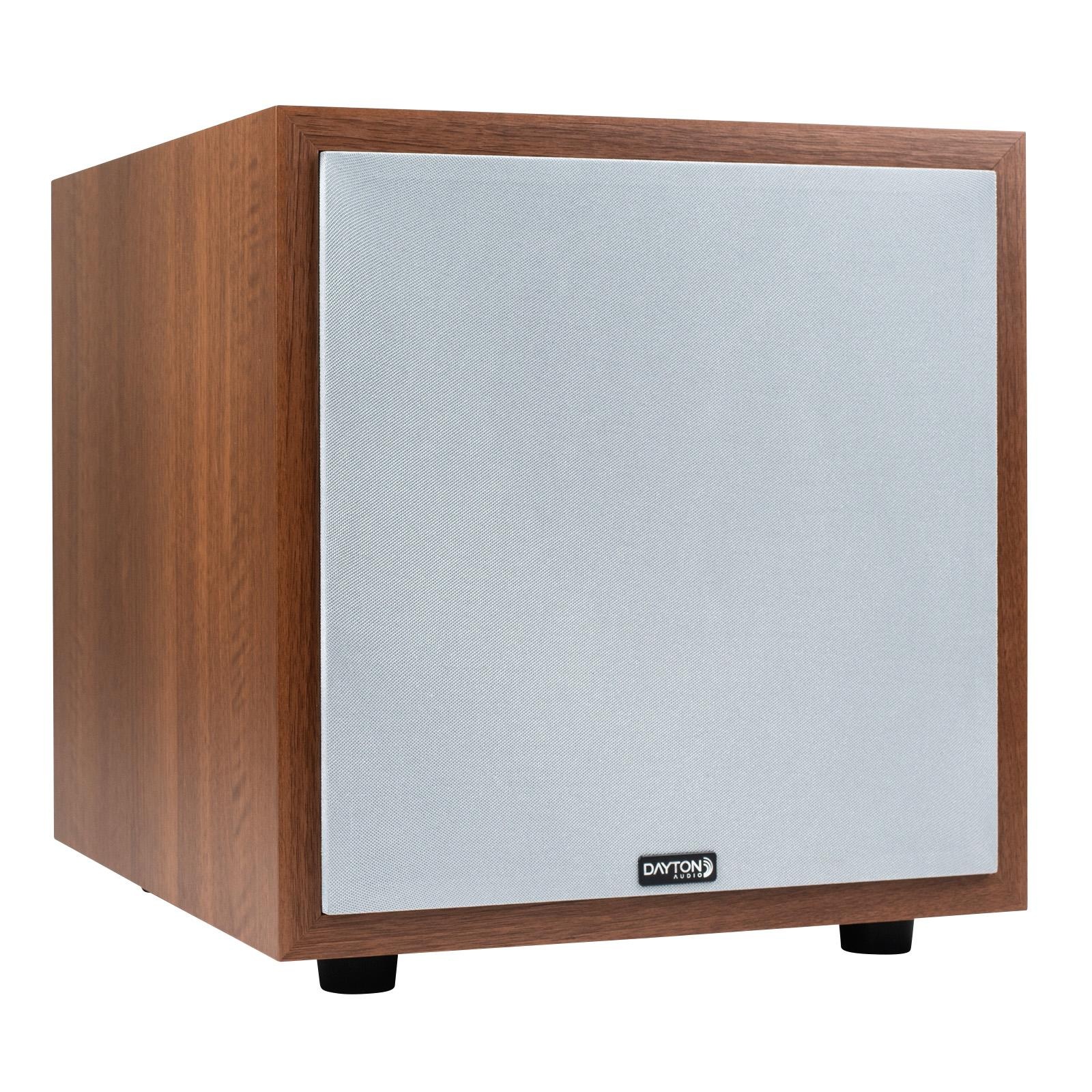 CS1000 10" 180W Aktiv Subwoofer Wood