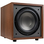 CS1000 10" 180W Actieve Subwoofer Wood