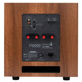 CS1000 10" 180W Aktiv Subwoofer Wood