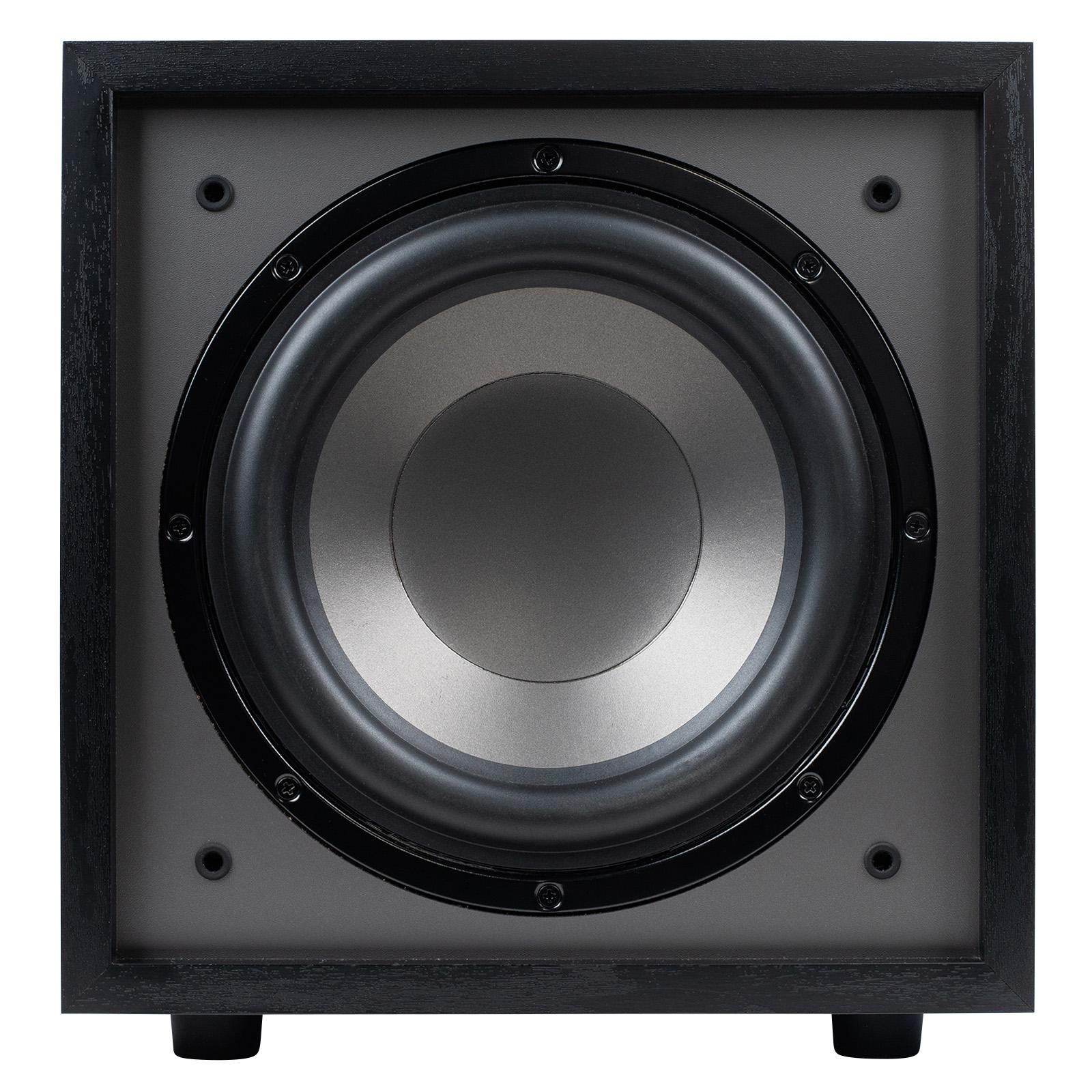 CS1000 10" 180W Aktiv Subwoofer Schwarz