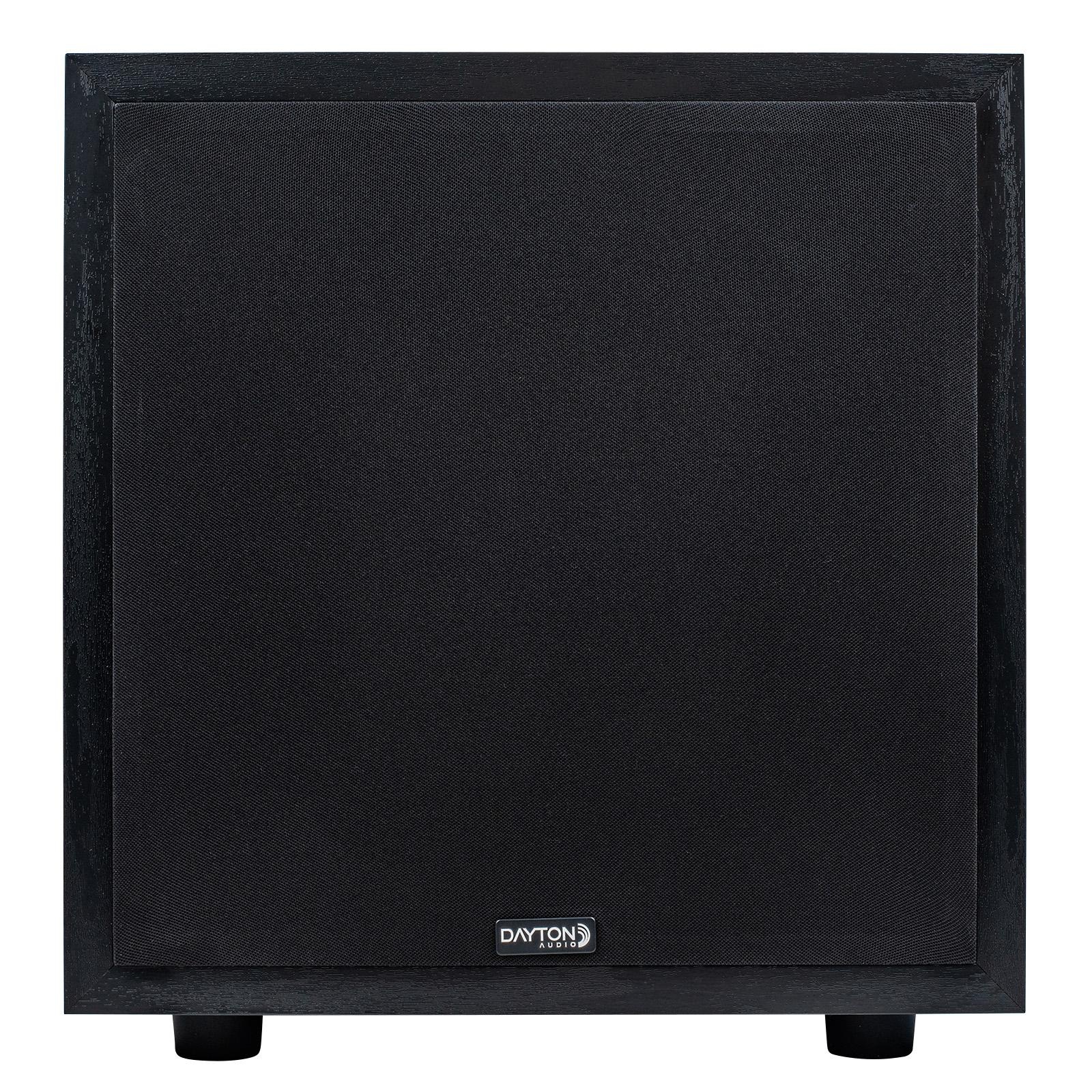 CS1000 10" 180W Powered Subwoofer Black