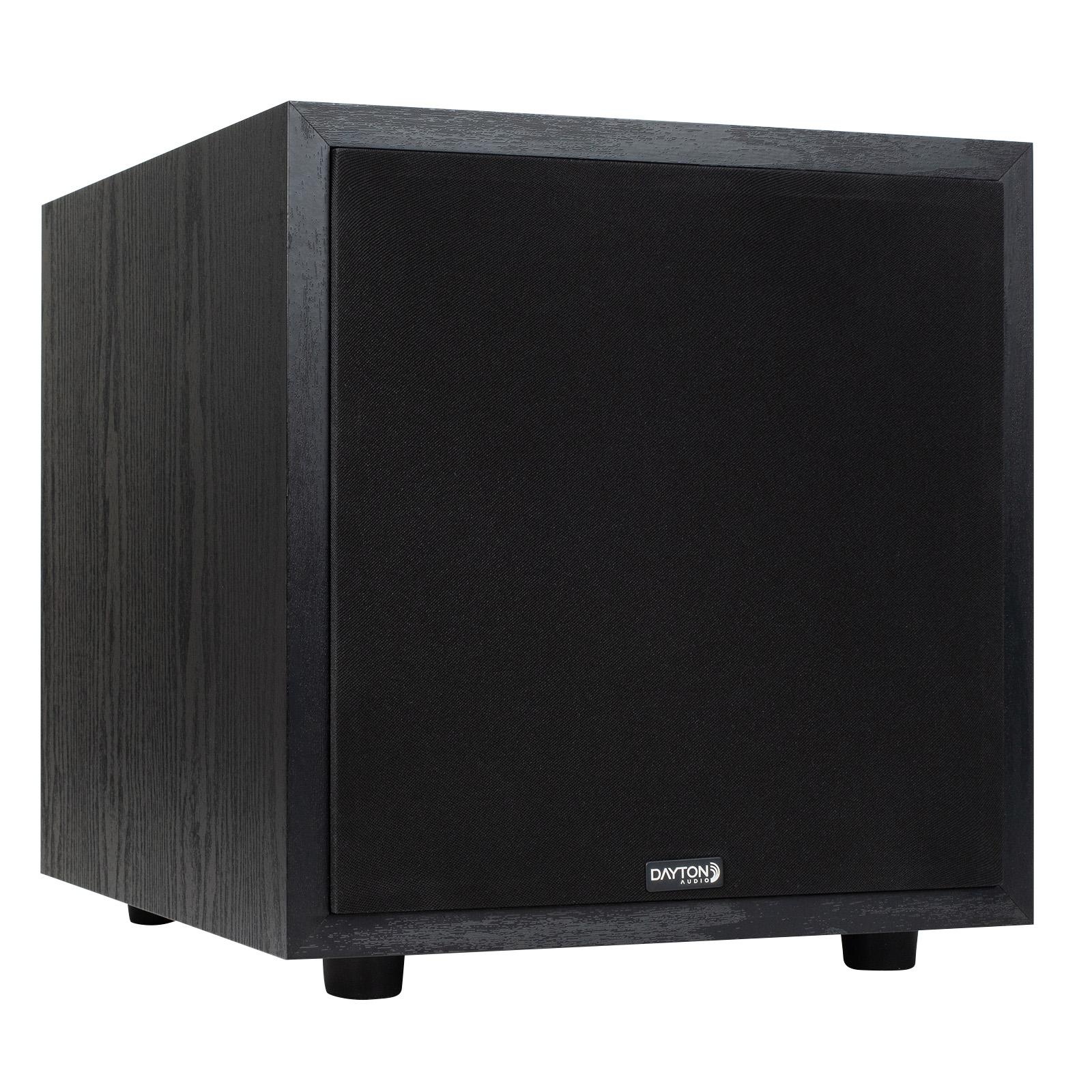 CS1000 10" 180W Powered Subwoofer Black