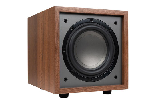 CS800 8" 150W Powered Subwoofer Wood