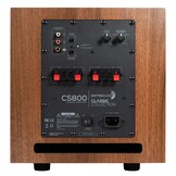 CS800 8" 150W Powered Subwoofer Wood
