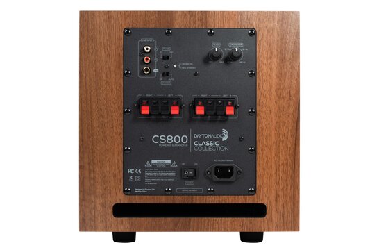 CS800 8" 150W Powered Subwoofer Wood