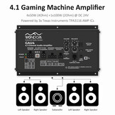 AA-AS43112 GAU4 4x50W + 1x100W 4.1 Gaming Verstärker für Racing Simulator