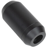 Speaker Wire Y-Splitter Anodized Aluminum Black Housing Cable Pants